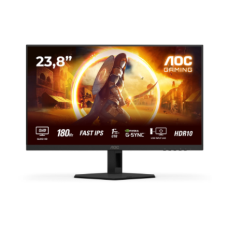 AOC AGON Q24G4RE , 24 , Fast IPS , QHD , 16:9 , 180 Hz , 1 ms , 2560 x 1440 pixels , 300 cd/m² , HDMI ports quantity 1 , Black