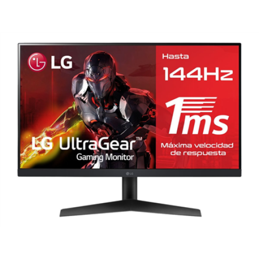 LG Gaming Monitor 24GN60R-B 23.8 IPS FHD 1920 x 1080 16:9 1 ms 300 cd/m² Black 144 Hz HDMI ports quantity 1