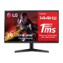 LG Gaming Monitor 24GN60R-B 23.8 IPS FHD 1920 x 1080 16:9 1 ms 300 cd/m² Black 144 Hz HDMI ports quantity 1