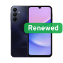 Samsung Renewed Grade A++ , Samsung Galaxy A15 , Blue Black , 6.5 , Super AMOLED , 128 GB , 4G , Android