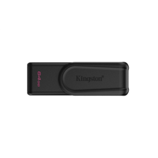 Kingston USB Flash Drive , DataTraveler Exodia S , 64 GB , USB 3.2 Gen 1 , Black