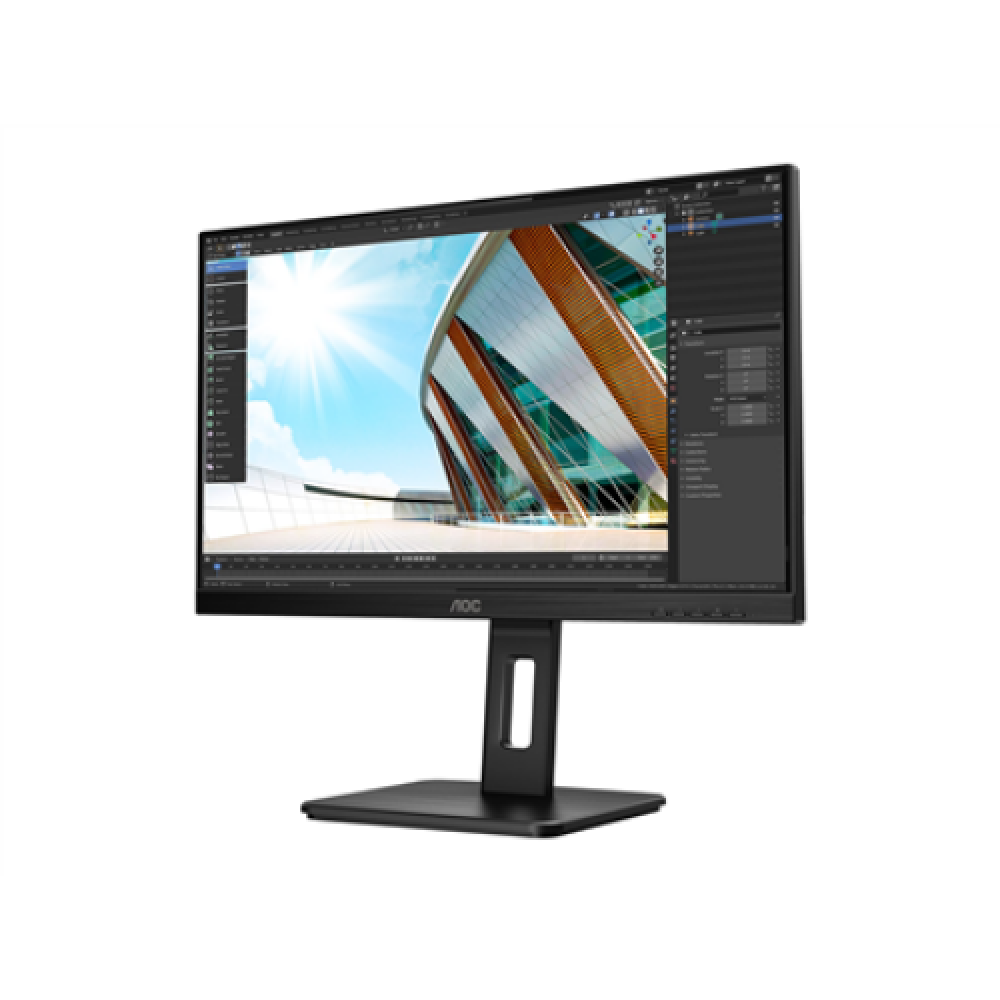 AOC , Monitor , U27P2 , 27 , IPS , UHD , 16:9 , 60 Hz , 4 ms , 3840 x 2160 , 350 cd/m² , Headphone out (3.5mm) , Black , Warranty 36 month(s)