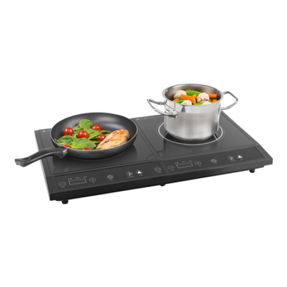 Tristar , Induction table hob , IK-6179 , Number of burners/cooking zones 2 , Digital , Black , Induction