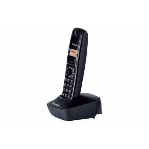 Panasonic , Cordless , KX-TG1611FXH , Built-in display , Caller ID , Black , Phonebook capacity 50 entries , Wireless connection