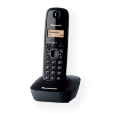 Panasonic , Cordless , KX-TG1611FXH , Built-in display , Caller ID , Black , Phonebook capacity 50 entries , Wireless connection