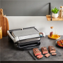TEFAL Electric Grill , GC718D10 OptiGrill , Electric Grill , 2000 W , Stainless Steel/Black