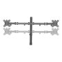 Logilink BP0046 Quad Monitor Desk Stand 13-32 , Logilink , Desk Mount , BP0046 , 13-32 , Maximum weight (capacity) Carrying capacity of each arm: Max. 8 kg kg , Black