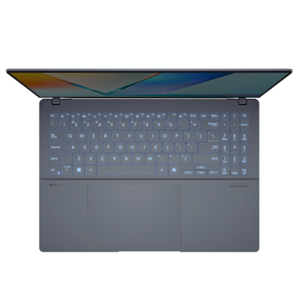 Asus Vivobook S 16 S5606CA-RI069W , Mist Blue , 16 , OLED , 3K , 2880 x 1800 pixels , Intel Core Ultra 7 , 255H , 16 GB , LPDDR5X , Solid-state drive capacity 1000 GB , Intel Arc Graphics , Windows 11 Home , 802.11be , Bluetooth version 5.4 , Keyboard lan