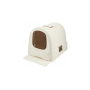 Curver Cat Toilet with Lid 198849 Cream