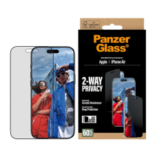 PanzerGlass Screen protector , Apple , iPhone Air , Glass , Transparent , Ultra-Wide Fit w. EasyAligner PanzerGlass Screen protector , Apple , iPhone Air , Glass , Transparent , Ultra-Wide Fit w. EasyAligner