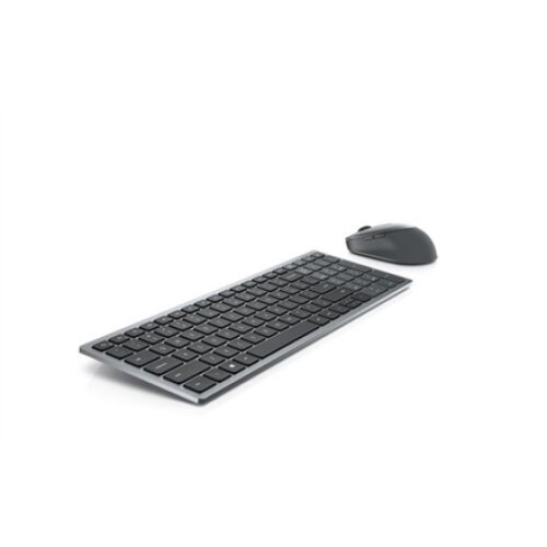 Dell , Keyboard and Mouse , KM7120W , Keyboard and Mouse Set , Wireless , Batteries included , Bluetooth , Wireless connection , NORD , Titan Gray