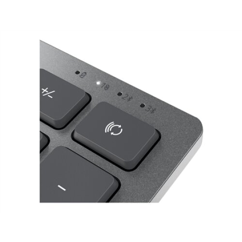 Dell , Keyboard and Mouse , KM7120W , Keyboard and Mouse Set , Wireless , Batteries included , Bluetooth , Wireless connection , NORD , Titan Gray