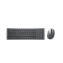 Dell , Keyboard and Mouse , KM7120W , Keyboard and Mouse Set , Wireless , Batteries included , NORD , Bluetooth , Titan Gray , Numeric keypad , Wireless connection