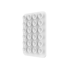 Fixed MagSafe holder with suction cups , Cup holder , Liquid silicone , White