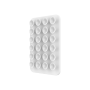 Fixed MagSafe holder with suction cups , Cup holder , Liquid silicone , White