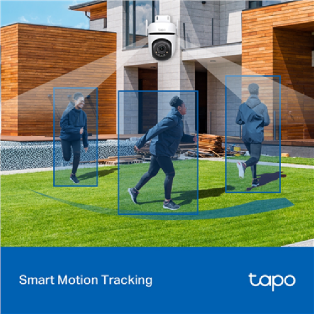 TP-LINK , Pan/Tilt Security Wi-Fi Camera , Tapo C520WS , Dome , 4 MP , 3.18 mm/F1.6 , IP66 , H.264 , MicroSD, up to 512 GB