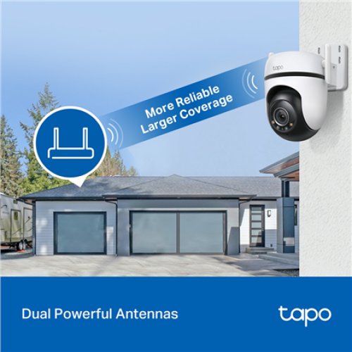TP-LINK , Pan/Tilt Security Wi-Fi Camera , Tapo C520WS , Dome , 4 MP , 3.18 mm/F1.6 , IP66 , H.264 , MicroSD, up to 512 GB
