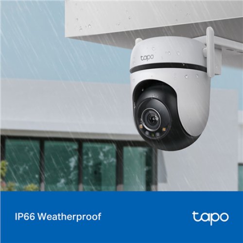 TP-LINK , Pan/Tilt Security Wi-Fi Camera , Tapo C520WS , Dome , 4 MP , 3.18 mm/F1.6 , IP66 , H.264 , MicroSD, up to 512 GB