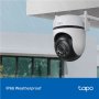 TP-LINK , Pan/Tilt Security Wi-Fi Camera , Tapo C520WS , Dome , 4 MP , 3.18 mm/F1.6 , IP66 , H.264 , MicroSD, up to 512 GB