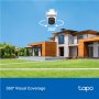TP-LINK , Pan/Tilt Security Wi-Fi Camera , Tapo C520WS , Dome , 4 MP , 3.18 mm/F1.6 , IP66 , H.264 , MicroSD, up to 512 GB