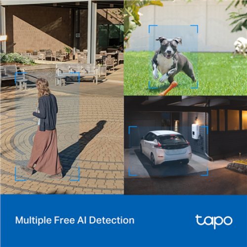 TP-LINK , Pan/Tilt Security Wi-Fi Camera , Tapo C520WS , Dome , 4 MP , 3.18 mm/F1.6 , IP66 , H.264 , MicroSD, up to 512 GB