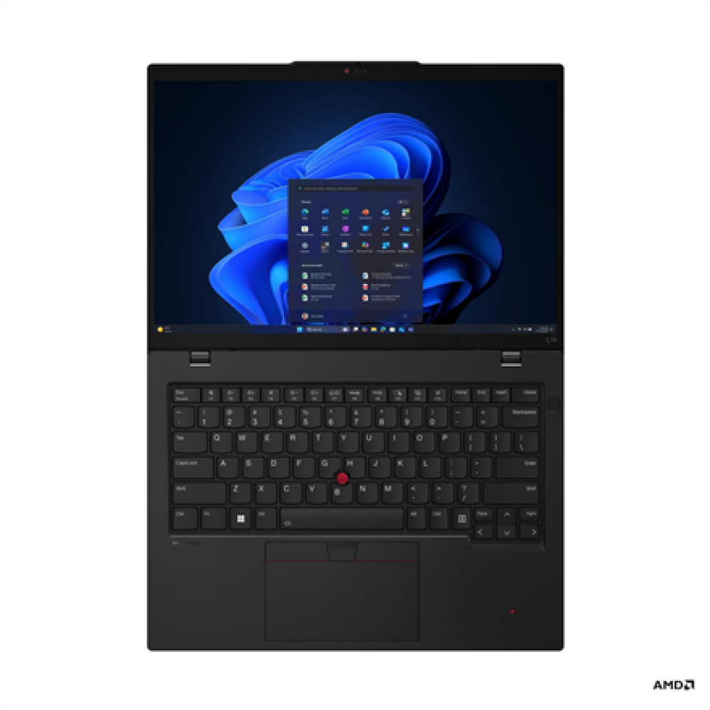 Lenovo ThinkPad L14 G6 AMD , Black , 14 , IPS , WUXGA , 1920 x 1200 pixels , Anti-glare , AMD Ryzen 7 PRO , 250 , 32 GB , SO-DIMM DDR5 , Solid-state drive capacity 1000 GB , AMD Radeon 780M Graphics , Windows 11 Pro , 802.11be , Bluetooth version 5.4 , LT