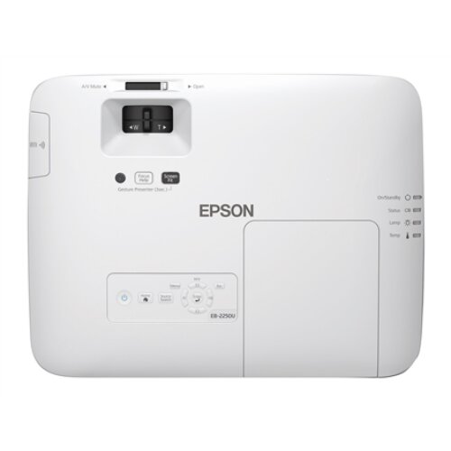 Epson , EB-2250U , WUXGA (1920x1200) , 5000 ANSI lumens , 15.000:1 , White , Lamp warranty 12 month(s) , FHD , 3LCD