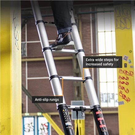 Batavia B.V. , Giraffe PRO Telescopic Ladder 3.81 m
