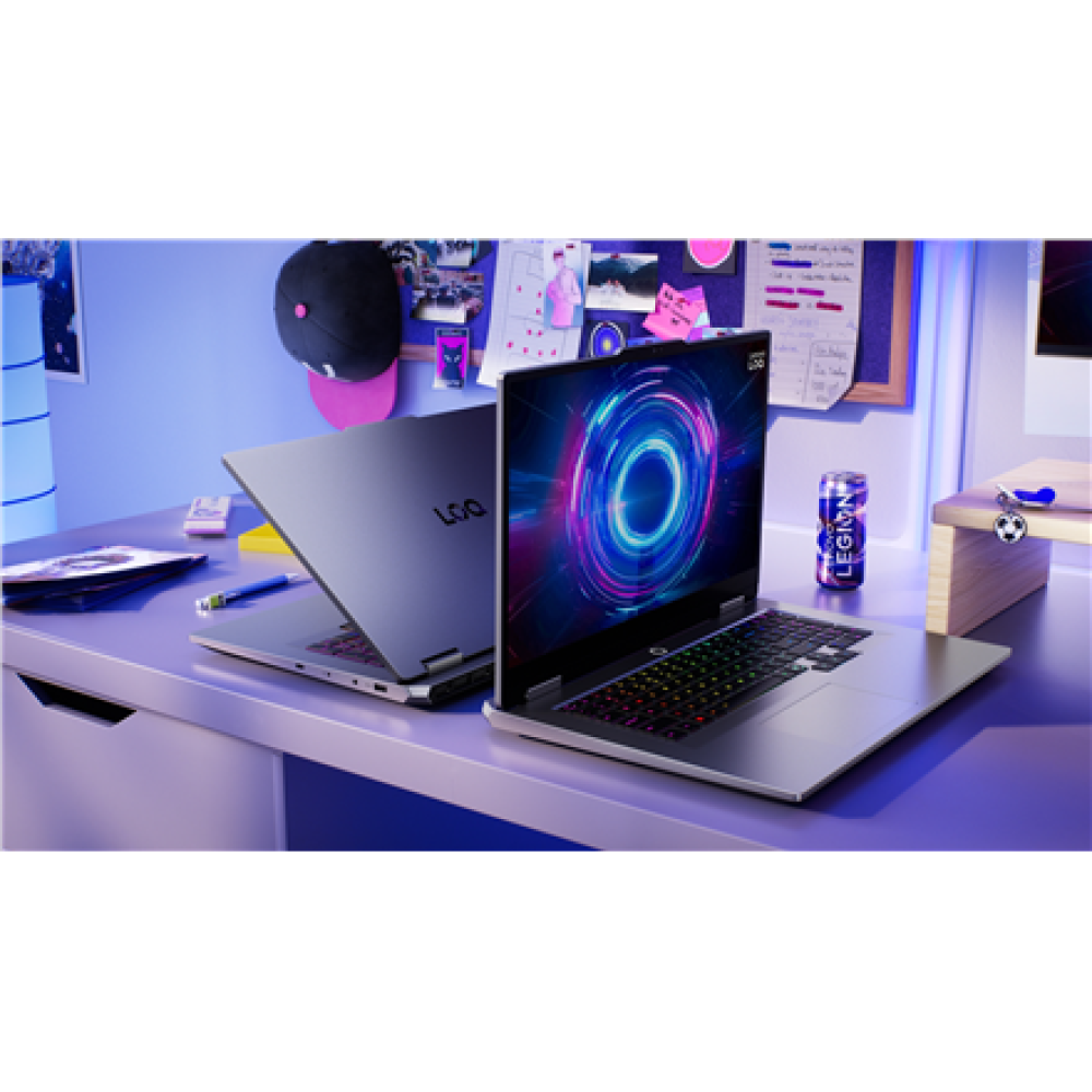 Lenovo LOQ 17IRX10 , Luna Grey , 17.3 , IPS , FHD , 1920 x 1080 pixels , Anti-glare , Intel Core i7 , i7-13650HX , 24 (2x12GB) GB , SO-DIMM DDR5 , Solid-state drive capacity 1000 GB , NVIDIA GeForce RTX 5060 , GDDR7 , 8 GB , Windows 11 Home , 802.11ax , B