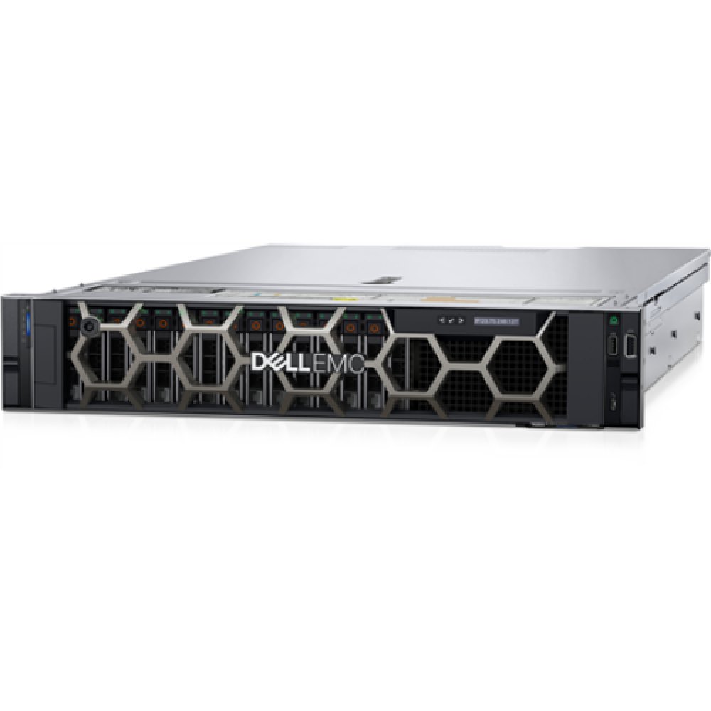 Dell PowerEdge R550 Rack (2U), Intel Xeon, 2x Silver 4314, 2.4 GHz, 24 MB, 32T, 16C, RDIMM, 3200 MHz, No RAM, No HDD, SSD, Up to 8 x 3.5, PERC H755, Power supply 2x800 W, iDRAC9 Enterprise, No OS, Warranty Basic NBD 36 month(s)