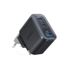 Anker Nano Charger 70W, 3 ports, Black , 2 x 24 pin USB-C, 4 pin USB Type A Anker Nano Charger 70W, 3 ports, Black , 2 x 24 pin USB-C, 4 pin USB Type A