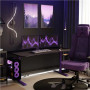 Arozzi , Nova , 24 , IPS , FHD , 16:9 , 200 Hz , 1 ms , 1920 x 1080 pixels , 300 cd/m² , HDMI ports quantity 1 , Purple