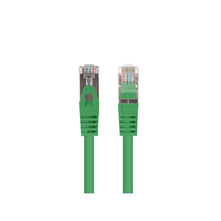 Lanberg Patchcord CAT.6 FTP 1M fluke passed 10-pack, Green , PCF6-20CC-0100-G