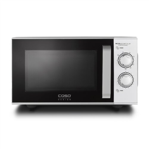 Caso , Ceramic Microwave Oven with Grill , MG 25 Ecostyle , Free standing , 900 W , 25 L , Grill , Silver