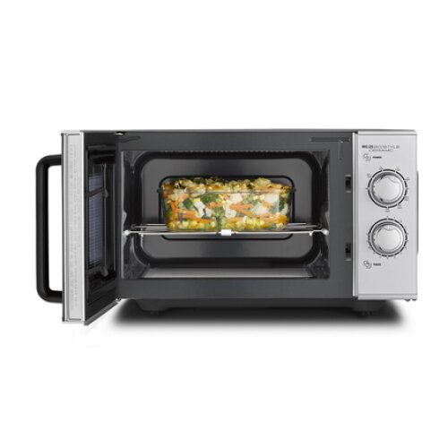 Caso , Ceramic Microwave Oven with Grill , MG 25 Ecostyle , Free standing , 900 W , 25 L , Grill , Silver