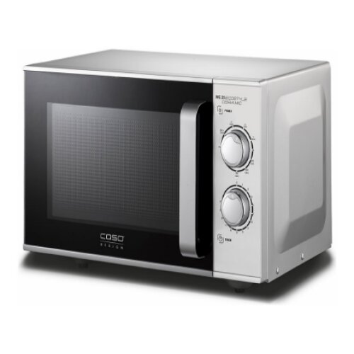 Caso , Ceramic Microwave Oven with Grill , MG 25 Ecostyle , Free standing , 900 W , 25 L , Grill , Silver