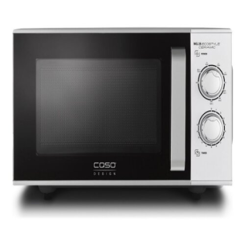 Caso , Ceramic Microwave Oven with Grill , MG 25 Ecostyle , Free standing , 900 W , 25 L , Grill , Silver