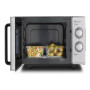 Caso , Ceramic Microwave Oven with Grill , MG 25 Ecostyle , Free standing , 900 W , 25 L , Grill , Silver