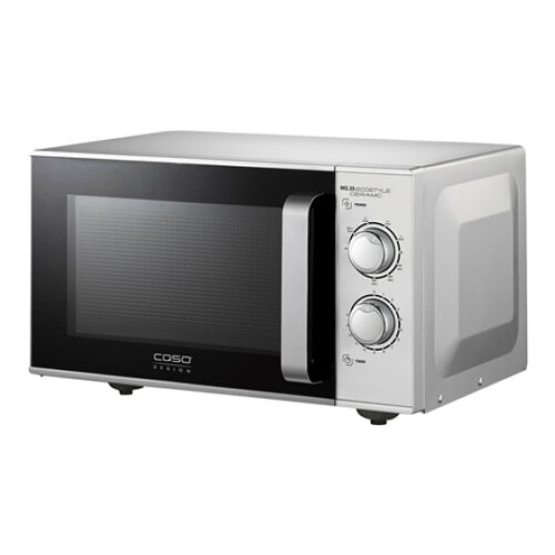 Caso , Ceramic Microwave Oven with Grill , MG 25 Ecostyle , Free standing , 900 W , 25 L , Grill , Silver