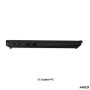 Lenovo ThinkPad T14 G7 AMD , Black , 14 , IPS , WUXGA , 1920 x 1200 pixels , Anti-glare , AMD Ryzen AI 5 PRO , 440 , 16 GB , SODIMM DDR5 , Solid-state drive capacity 512 GB , AMD Radeon 840M Graphics , Windows 11 Pro , 802.11be , Bluetooth version 5.4 , K