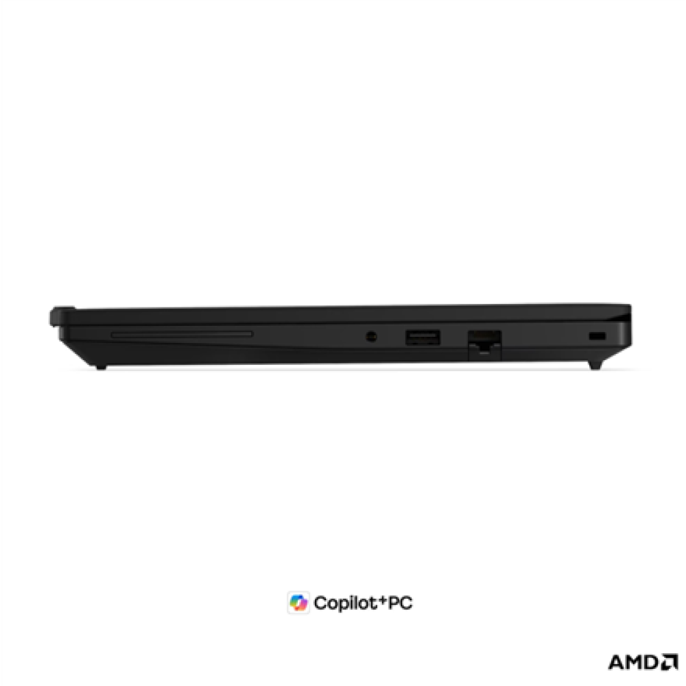 Lenovo ThinkPad T14 G7 AMD , Black , 14 , IPS , WUXGA , 1920 x 1200 pixels , Anti-glare , AMD Ryzen AI 5 PRO , 440 , 16 GB , SODIMM DDR5 , Solid-state drive capacity 512 GB , AMD Radeon 840M Graphics , Windows 11 Pro , 802.11be , Bluetooth version 5.4 , K