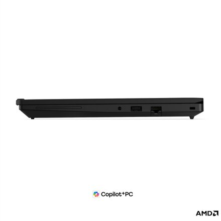 Lenovo ThinkPad T14 G7 AMD , Black , 14 , IPS , WUXGA , 1920 x 1200 pixels , Anti-glare , AMD Ryzen AI 5 PRO , 440 , 16 GB , SODIMM DDR5 , Solid-state drive capacity 512 GB , AMD Radeon 840M Graphics , Windows 11 Pro , 802.11be , Bluetooth version 5.4 , K