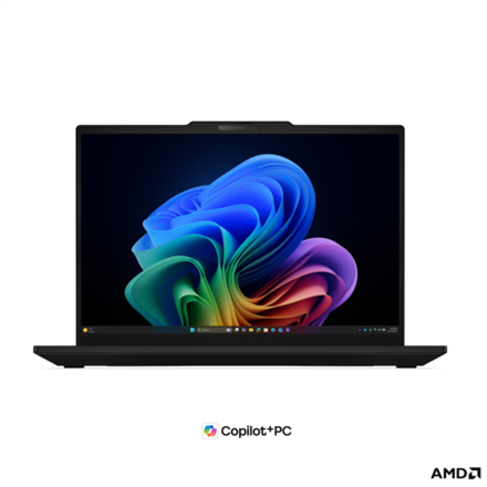 Lenovo ThinkPad T14 G7 AMD , Black , 14 , IPS , WUXGA , 1920 x 1200 pixels , Anti-glare , AMD Ryzen AI 5 PRO , 440 , 16 GB , SODIMM DDR5 , Solid-state drive capacity 512 GB , AMD Radeon 840M Graphics , Windows 11 Pro , 802.11be , Bluetooth version 5.4 , K