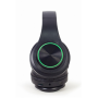 Gembird , BHP-LED-01 , Stereo Headset with LED Light Effects , Bluetooth , On-Ear , Wireless , Black