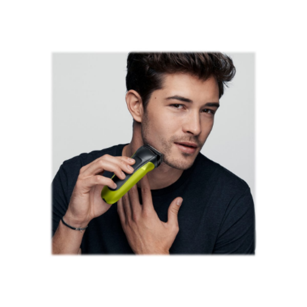 Braun , Shaver , 300BT Shave&Style , Operating time (max) 30 min , Black/Green