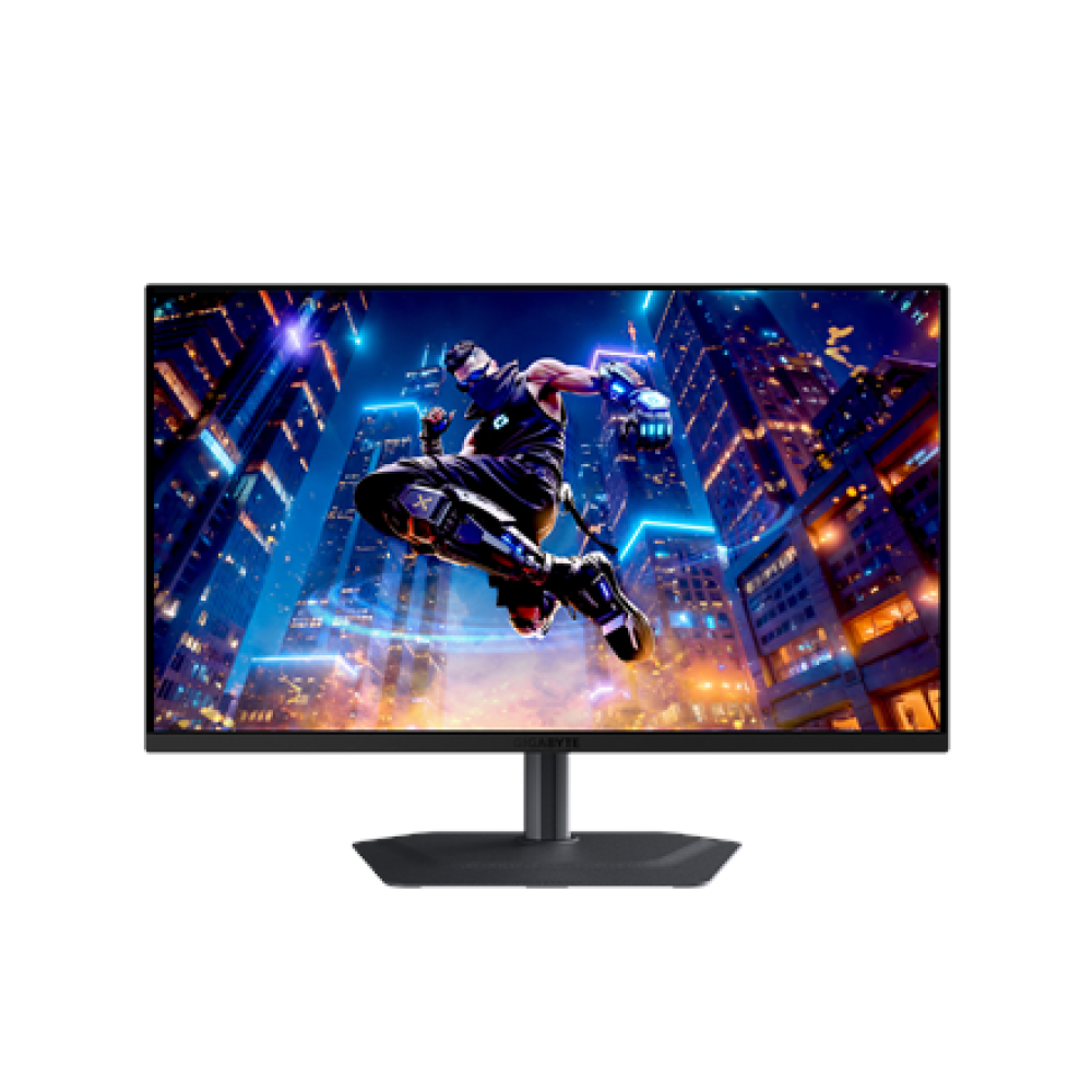 Gigabyte , MO27Q3 EK , 27 , QD-OLED , QHD , 360 Hz , 0.03 ms , 2560 x 1440 pixels , 250 cd/m² , HDMI ports quantity 2