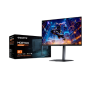 Gigabyte , MO27Q3 EK , 27 , QD-OLED , QHD , 360 Hz , 0.03 ms , 2560 x 1440 pixels , 250 cd/m² , HDMI ports quantity 2