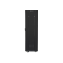Lanberg , Rack cabinet 19 free-standing 42U/600x600 (flat pack) with glass door lCD V2 , FF01-6642-12BL , Black