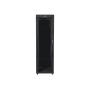Lanberg , Rack cabinet 19 free-standing 42U/600x600 (flat pack) with glass door lCD V2 , FF01-6642-12BL , Black