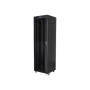 Lanberg , Rack cabinet 19 free-standing 42U/600x600 (flat pack) with glass door lCD V2 , FF01-6642-12BL , Black